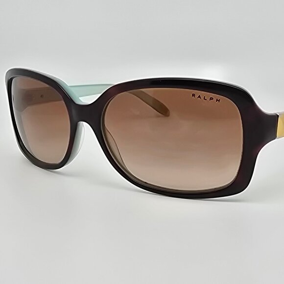 Ralph Lauren RA5130 601/13 Tortoise Turquoise Frame Brown Lens Sunglasses 58mm - Picture 1 of 12